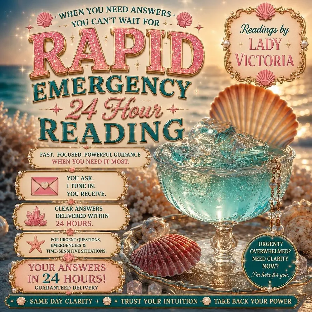 Rapid 24 Hour Psychic Reading | Emergency Tarot | Same Day Email Reading